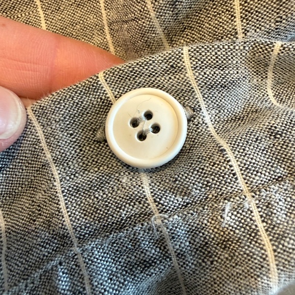 PARACHUTE HOME x jenni kayne grey linen stripe KING DUVET & 2 King Shams - Picture 5 of 6